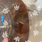 2 crystal bowls JG Durand