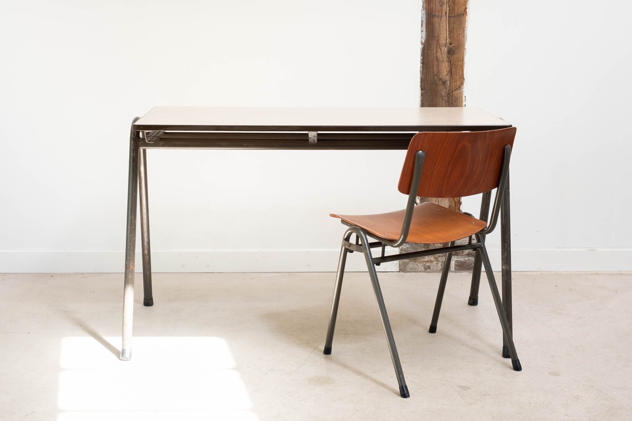 Brown desk