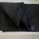 Black linen tablecloth Le Bon Marché