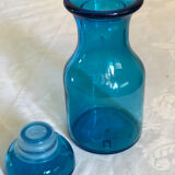 Pot à pharmacie bleu