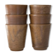 Lot de 6 verres en grès Digoin