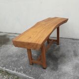 Duo of brutalist tables