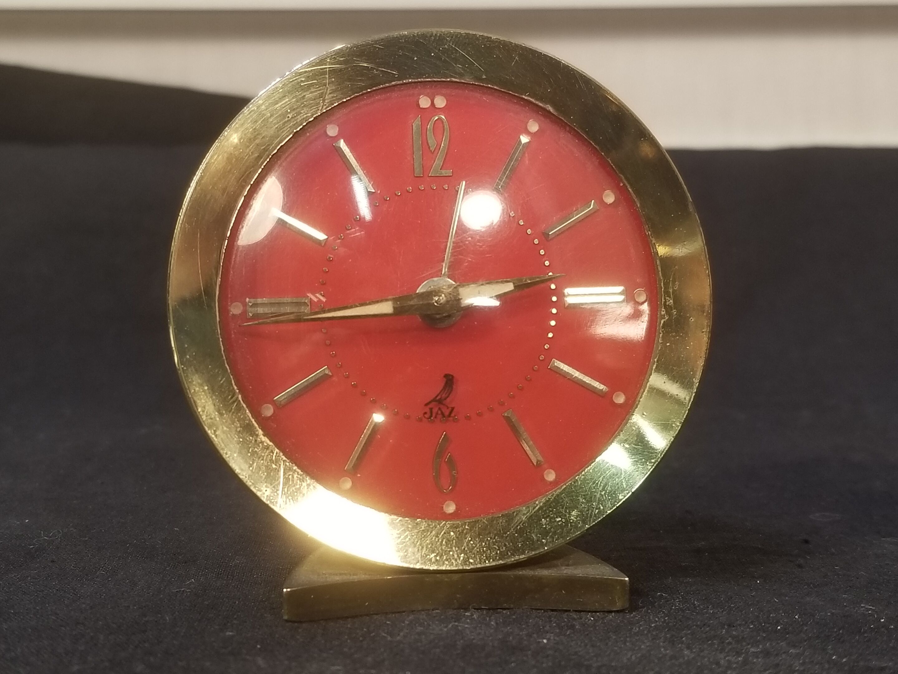 Mechanical vintage alarm clock Jaz Montric - 60s