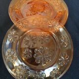 6 assiettes à dessert vintages Vereco