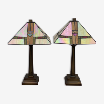 Paire de lampes Dale Tiffany