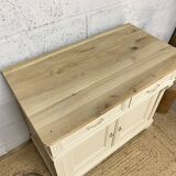 Renovated buffet oak top