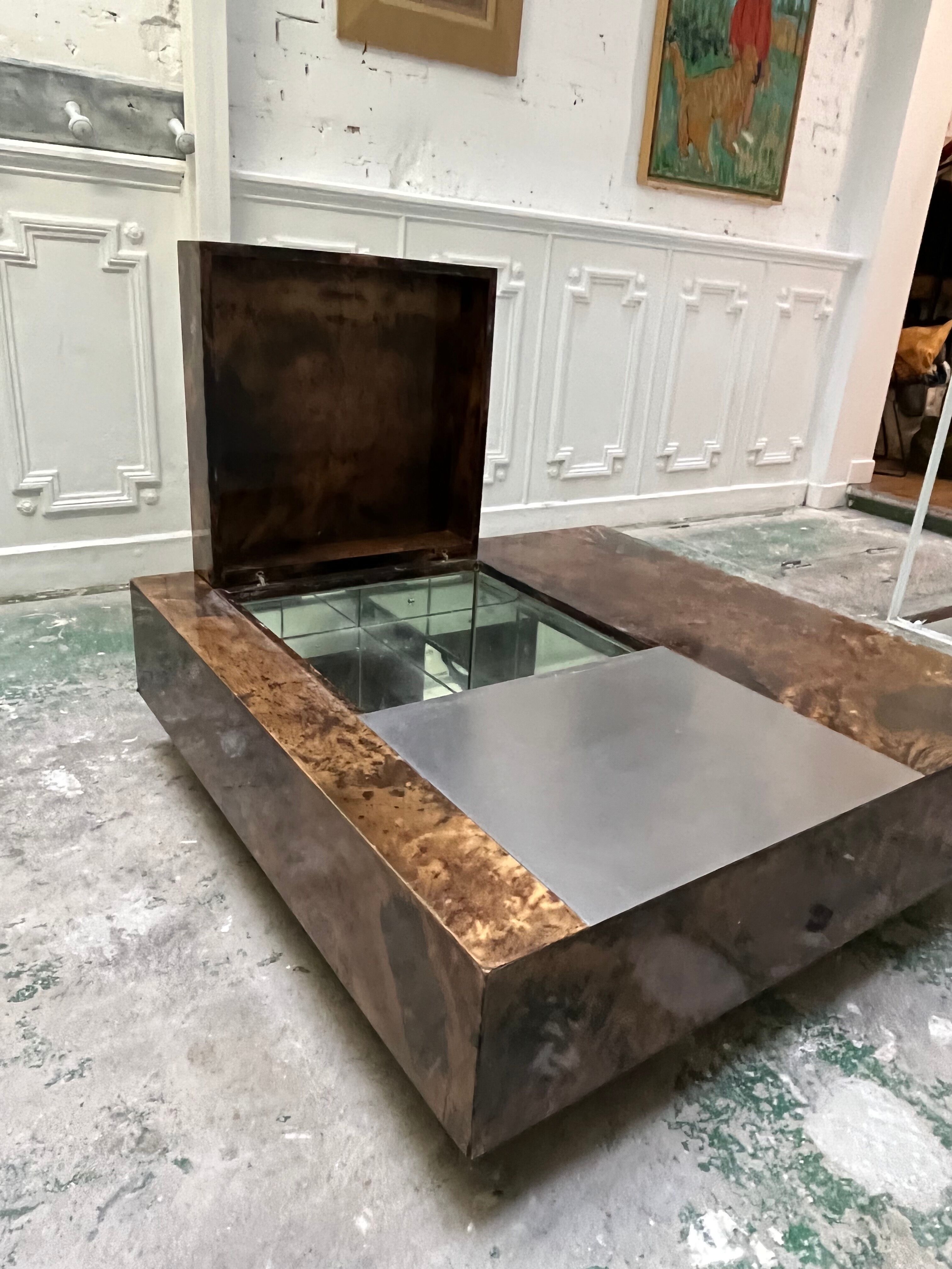 Bar coffee table, 1960 parchment