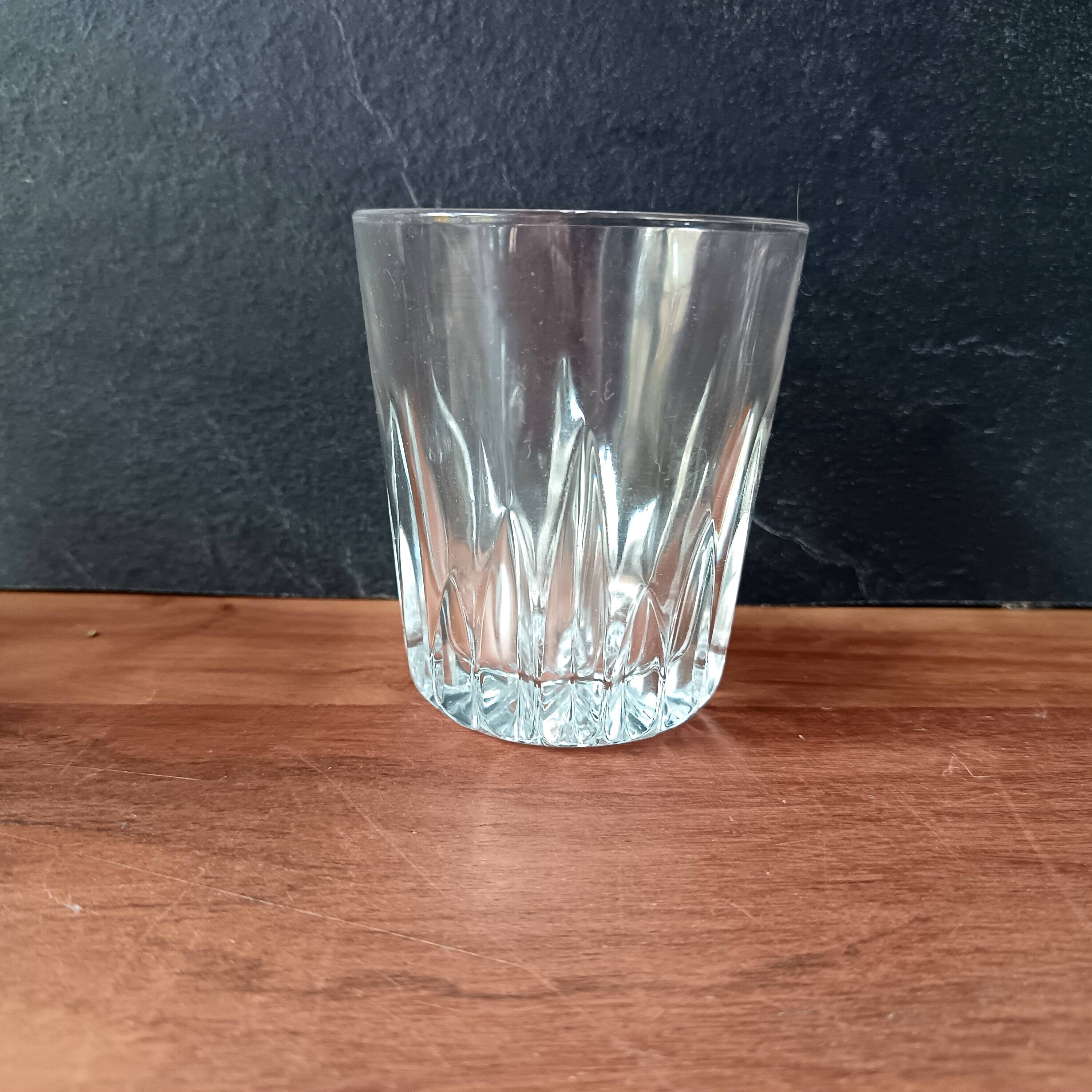 Service à whisky Luminarc verre pressé transparent vintage