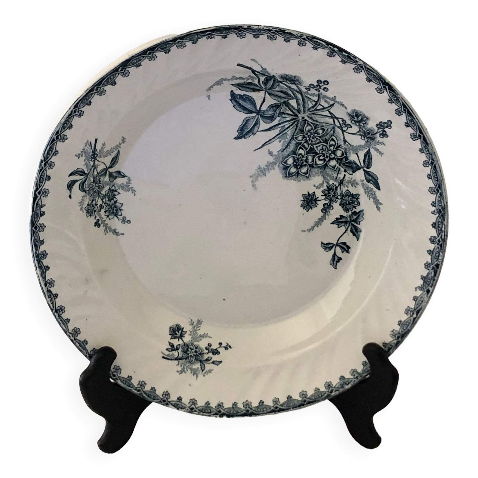 Round dish - Terre de fer Ste Amandinoise - Service Margot