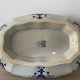 Soupière et plat ovale