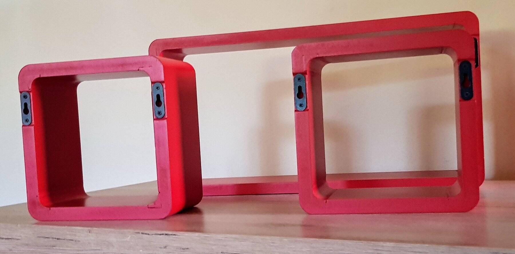 Vintage Shelves • Modular Elements • Lacquered Wood • 1980