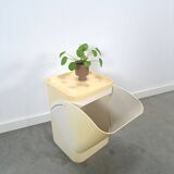 Kunststof design opbergmand wasmand Kartell, Anna Castelli Italy