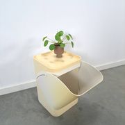 Kunststof design opbergmand wasmand Kartell, Anna Castelli Italy