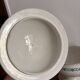 Antique Soup Tureen Vegetable Dish Faience Longwy Henri II Style Geometric Frieze