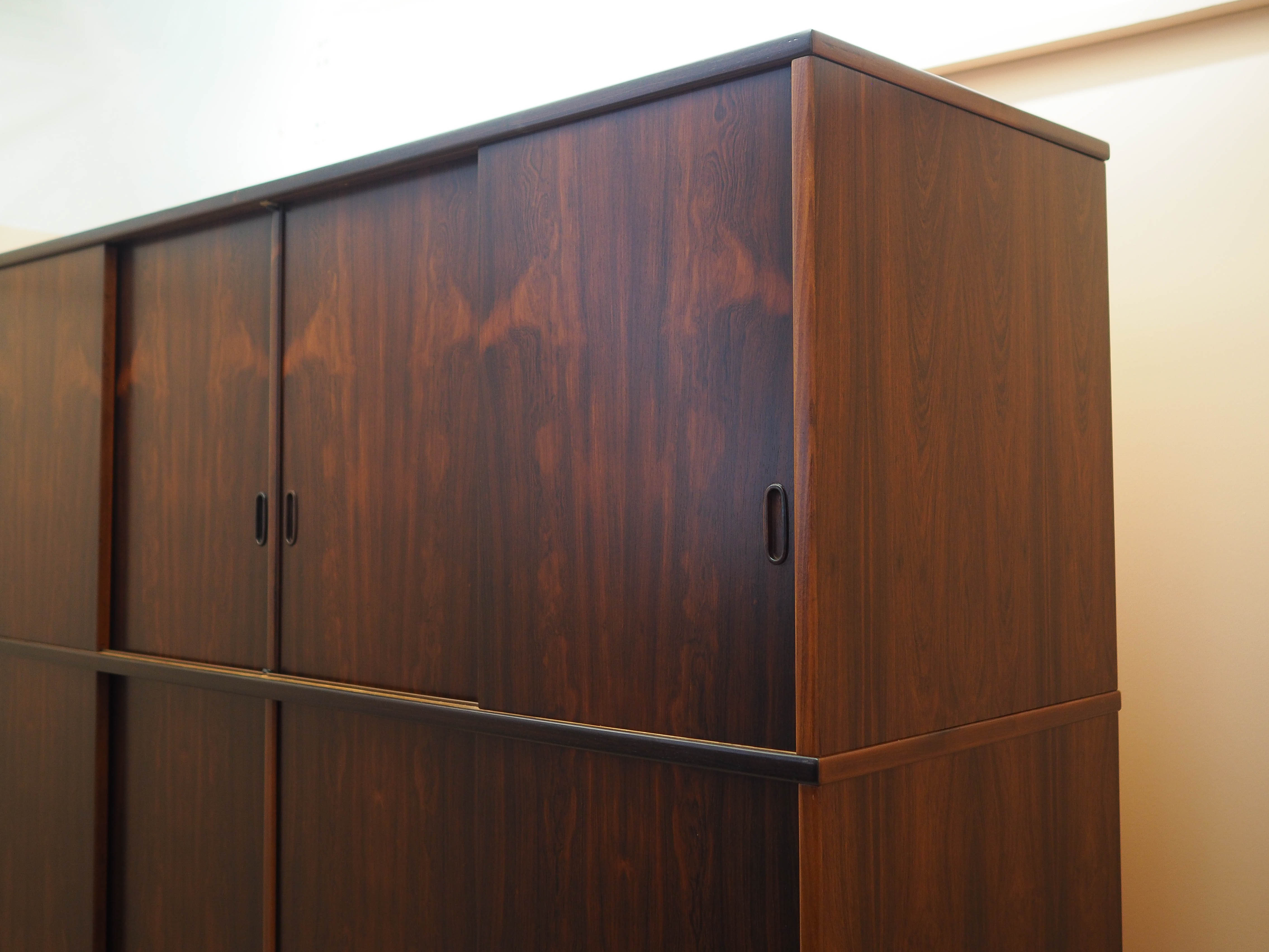 Rosewood wardrobe, Danish design, 1970s, made in Denmark