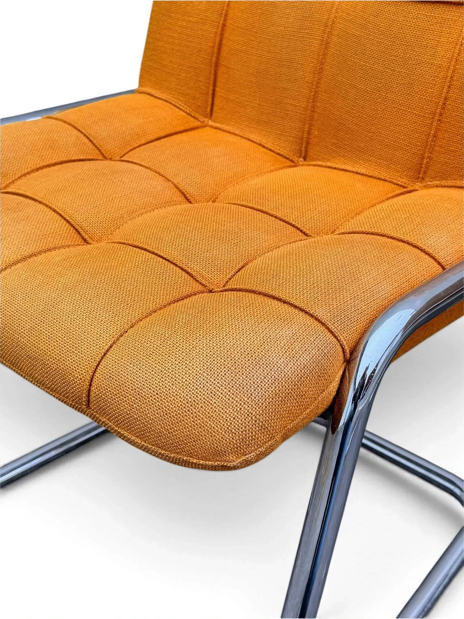 Yves Christin, 4 chairs model Storm, 1970s