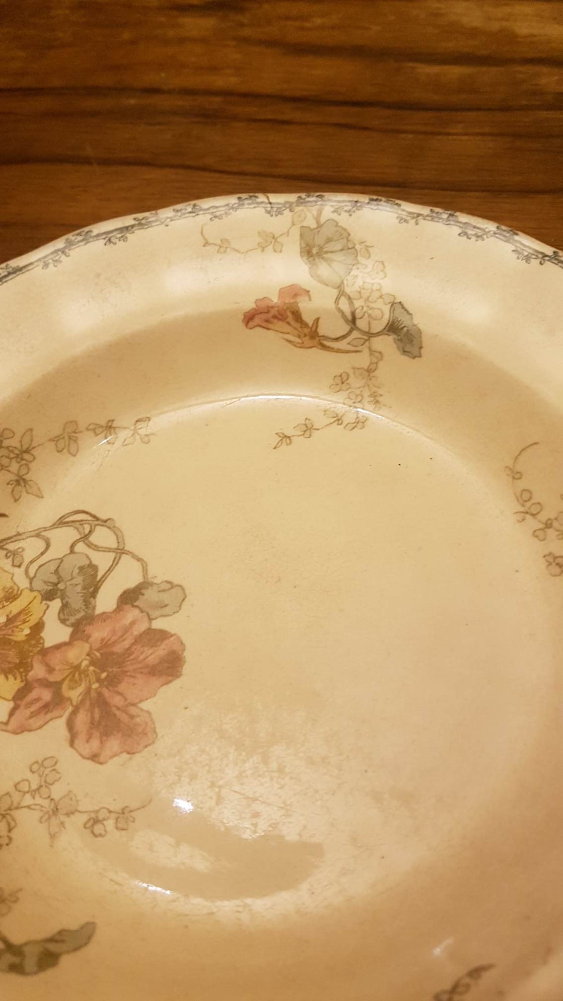 Iron Earth plate HB&C Choisy le Roi