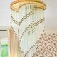 Lustre vintage en cristal