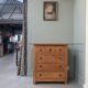 Commode ancienne campagnarde en pin massif (rénovée)