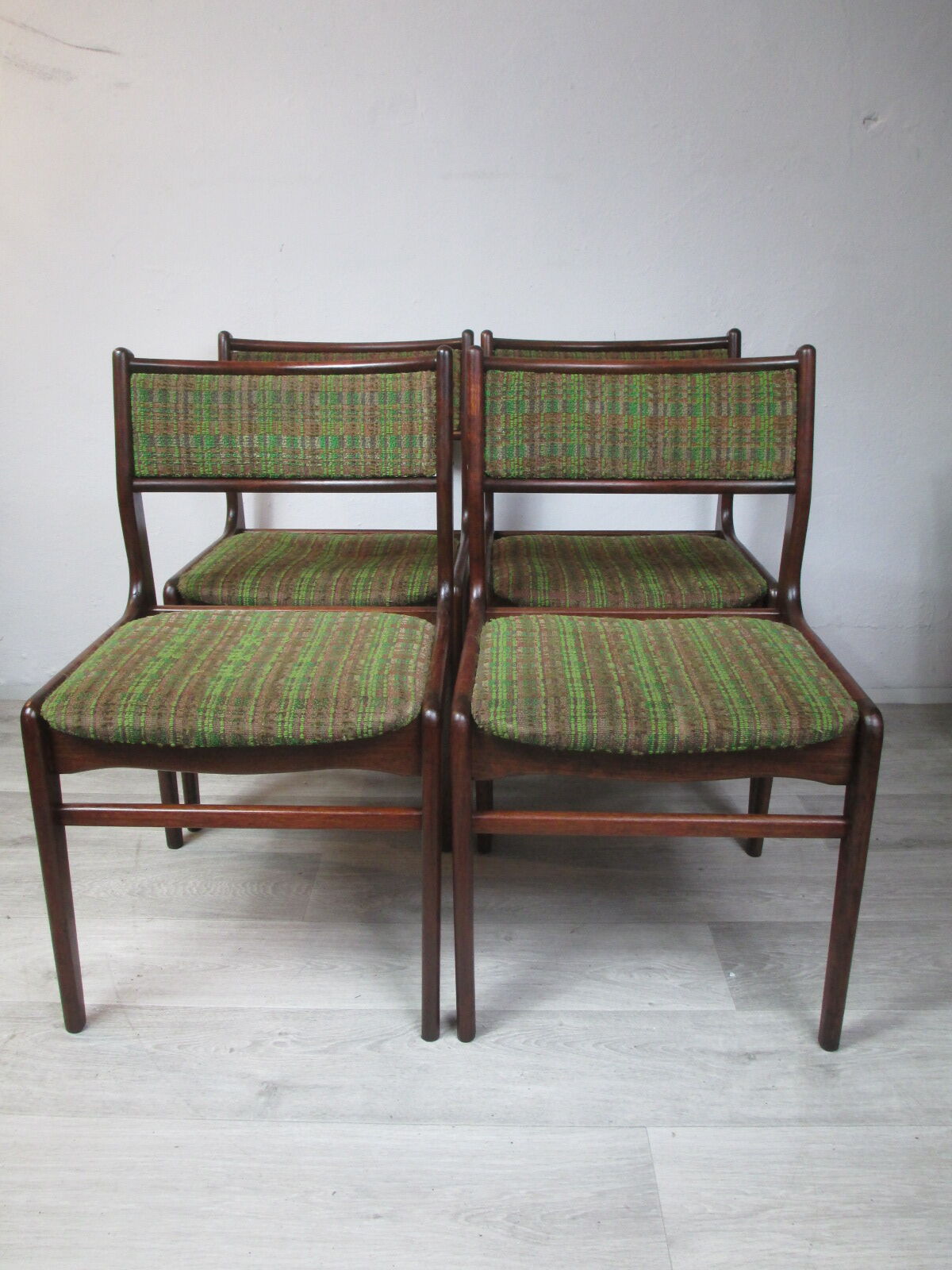Set of four chairs, Denmark, 1970s