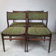 Set of four chairs, Denmark, 1970s