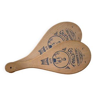 Vintage 50s jokari wooden rackets