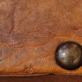 Wheelchair club art deco leather