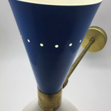 Applique moonlight blanc & bleue
