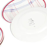 Lot of 8 plates to dessert gien France brigitte 1938-1960