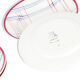 Lot of 8 plates to dessert gien France brigitte 1938-1960