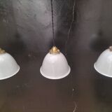 Opaline pendant lights
