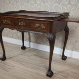 Wall-Mounted Tea Table in Chippendale Type, 1950