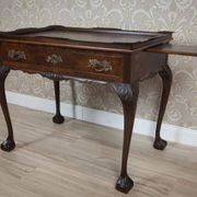 Table à thé murale de type Chippendale, 1950