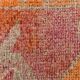 3x10 Turkish Red & Orange Vintage Runner Rug, 90x295Cm