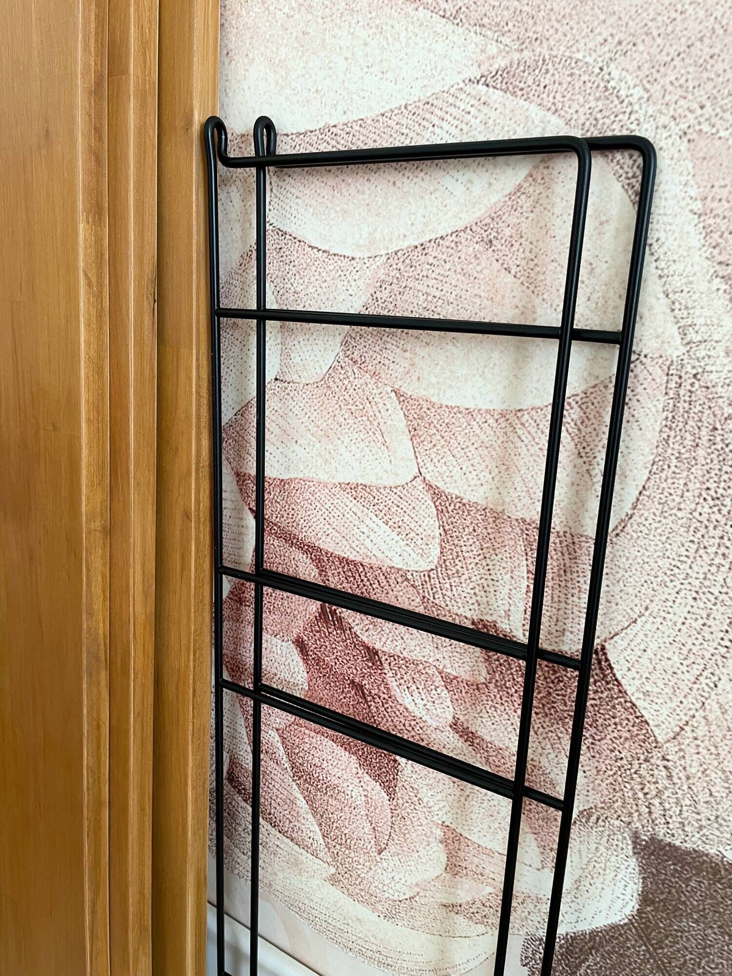 3 String wall shelf modules by WHB, Germany, 1960.