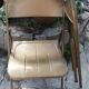 Metal folding chair