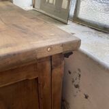 XXL walnut silk loom furniture from the 50s