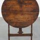 Antique early 19th century folding wine table