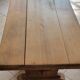 Monastery dining table, farmhouse, solid oak, antique vintage.