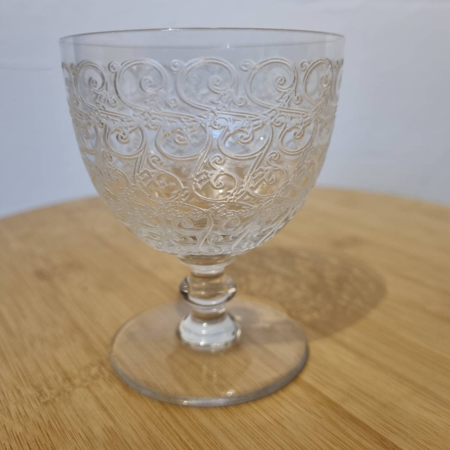 Red wine glass Baccarat model Rohan
