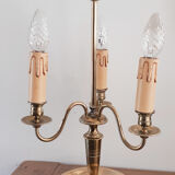 Bronze hot water bottle lamp