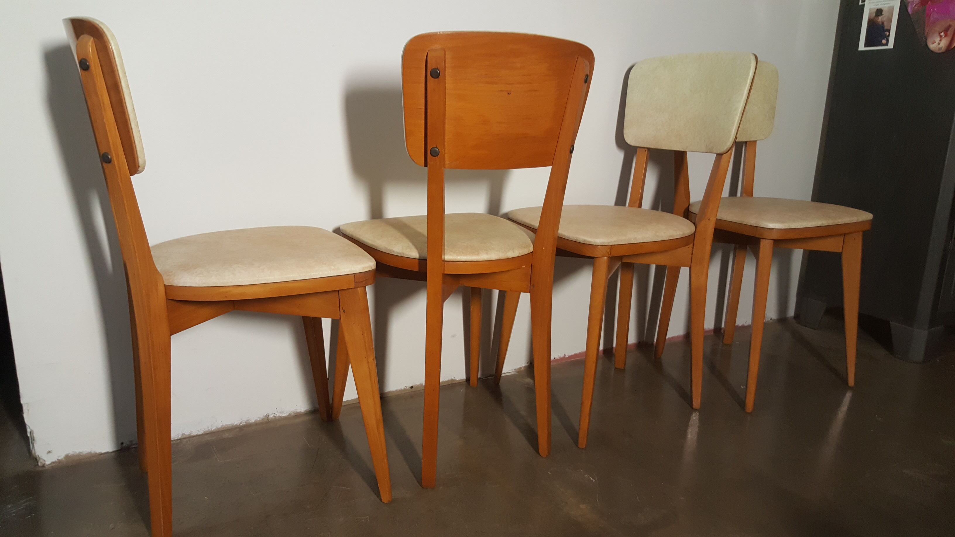 4 bistro chairs