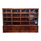 Set Original English Globe Wernicke Bookcase
