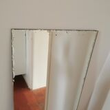 Art Deco beveled mirror