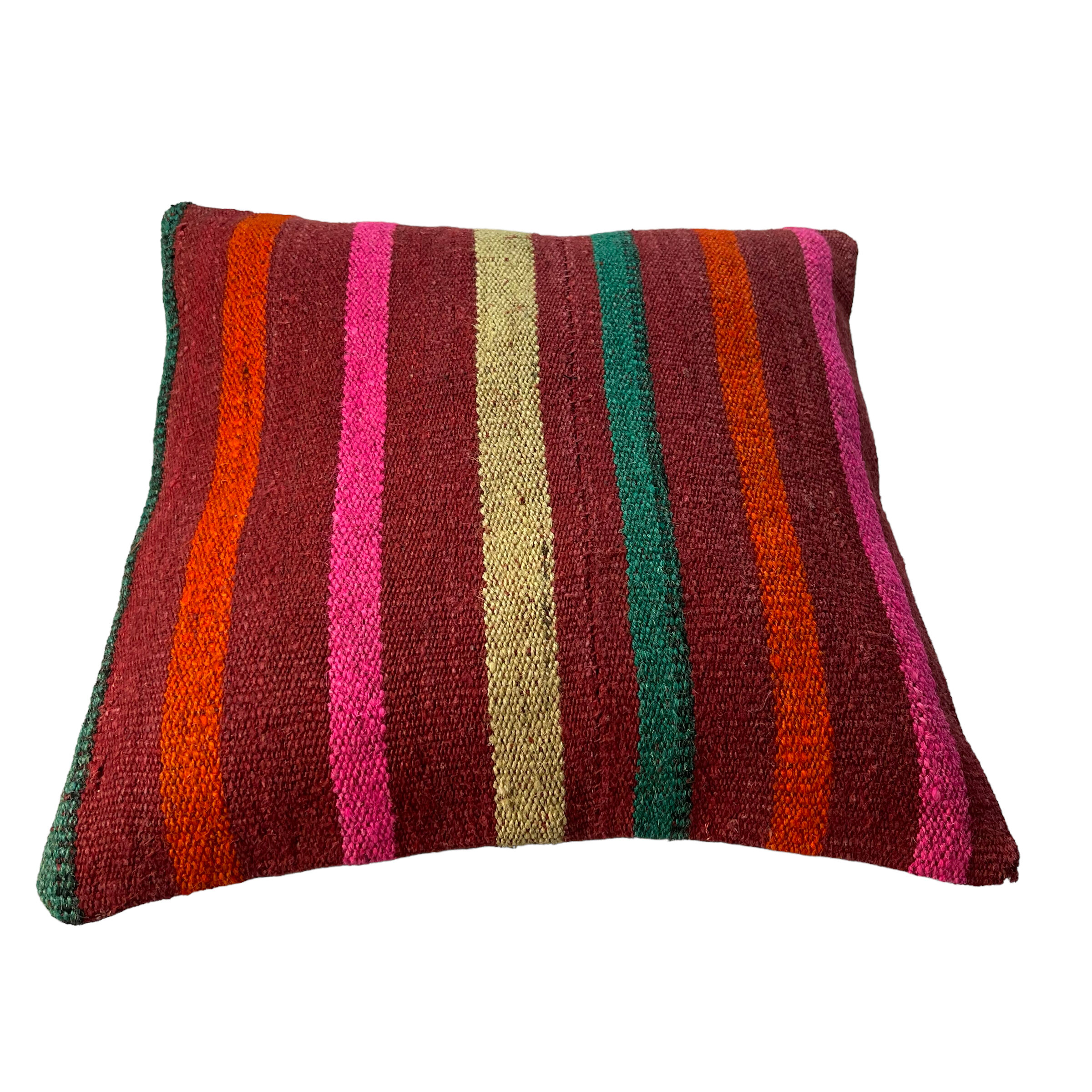 Vintage turkish kilim cushion cover 40 x 40 cm