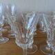 Large 19-Piece Vintage Val Saint Lambert Crystal Glassware Set