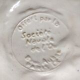 Empty pocket ashtray seahorses