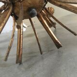 Flower wreath chandelier, 60s