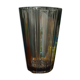 Vase en verre fumé