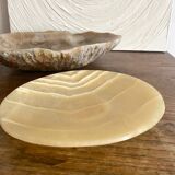 Natural onyx stone trinket tray